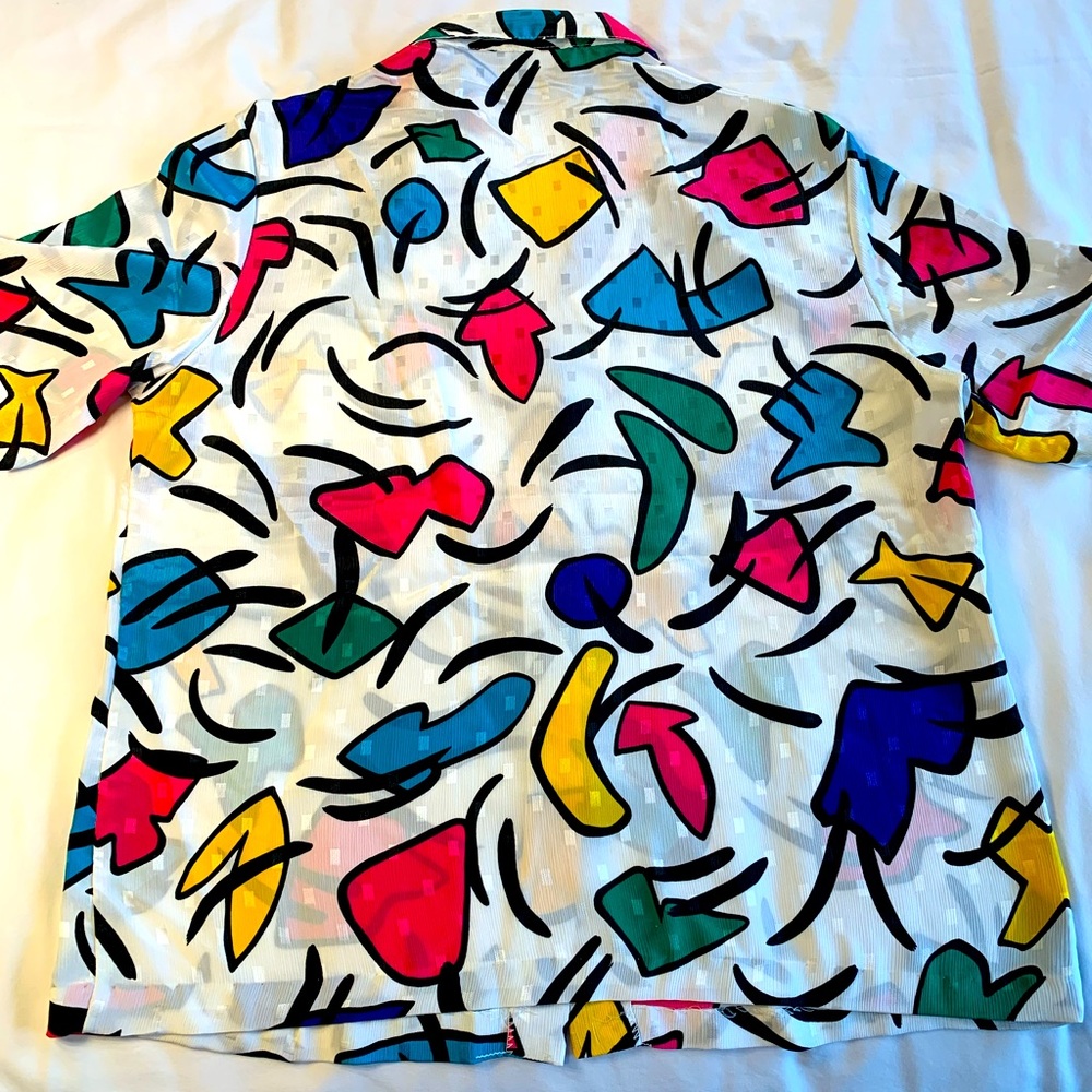 VINTAGE button-down blouse